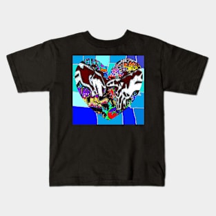 Hand of God Blue Heaven 1 Kids T-Shirt